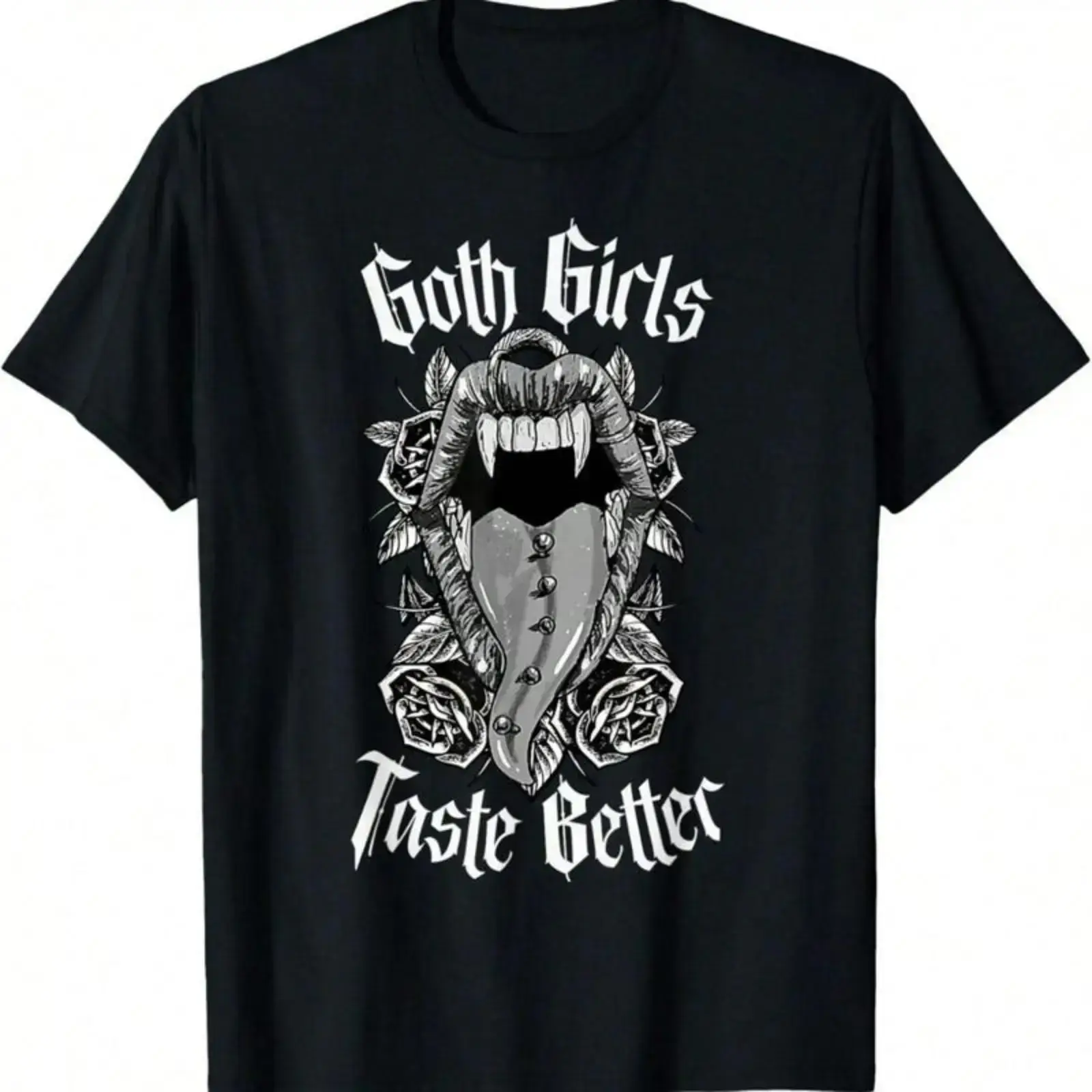 Goth Girls Taste Better - Gothic Alt Aesthetic T-Shirt Linwf11