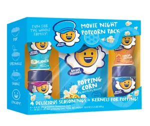 Kernel Season's Movie Night Popcorn Party Pack with Popping Corn and Seasonings