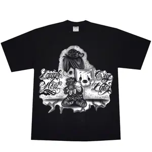 Laugh Now Cry Later Neon, Chicano Clothing, Gangster clothes, Streetwear, Graphic tee, Hoodie men,women