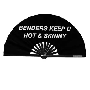 Benders Keep U Hot & Skinny - Large Rave Fan UV Reflective
