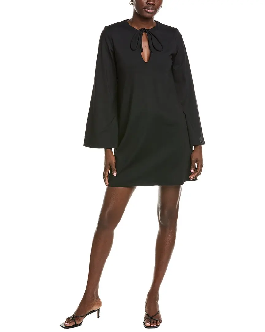 susana monaco Bell Keyhole Tie Dress