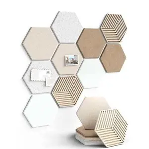 10pcs Felt Wall Stickers, Universal Use, 3D Design, Photo Wall Decor, Bedroom Home Art, DIY Decoration, Easy Application