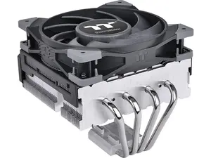 Thermaltake TOUGHAIR 110 140W TDP Top Flow CPU Cooler, Intel/AMD Universal Socket (LGA 1700/1200), 120mm 2000RPM High Static Pressure PWM Fan with High Performance Copper Heat Pipes LGA 1700 Ready