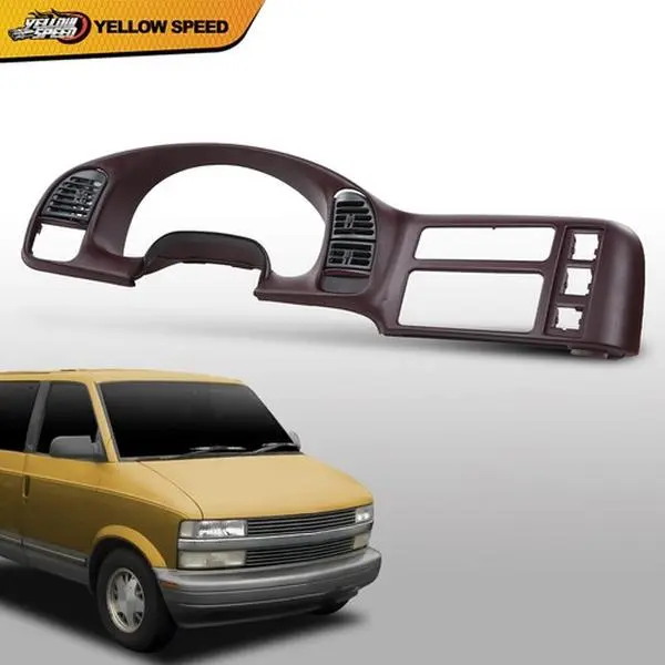 100% Brand New High Quality ALLGOOD Radio Dash Cluster Bezel for Chevy Astro, GMC Safari Vehicles (1996-2005)