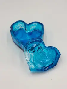 Homemade Epoxy Resin rose heart box