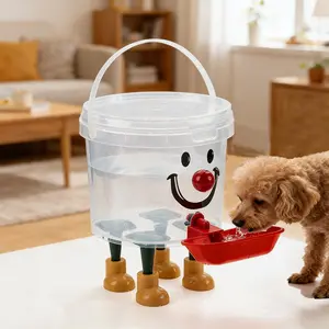 Automatic Watering Machine, Pet Water Dispenser for Cats and Dogs, Dust-Proof Lid, Anti-Backflow, Ideal for Travel