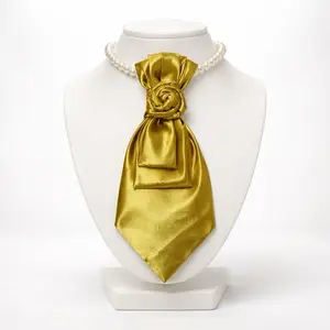 Gold Rose Twisted Tie