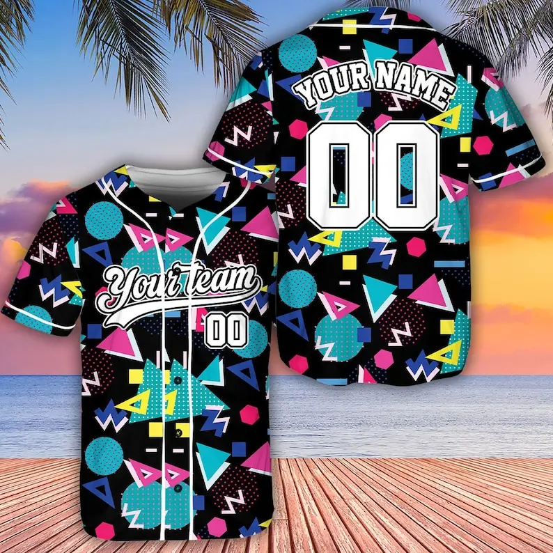 Personalized Baseball Jerseys, Baseball Jersey Shirt, EvananaCo Baseball Jerseys, Custom Baseball Jersey, Baseball Uniform, Pattern Jersey #Baseballjersey
