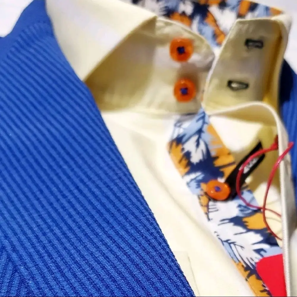 Seersucker Suit with Non-Wrinkle Fabrics for Spring and Summer - Menswear