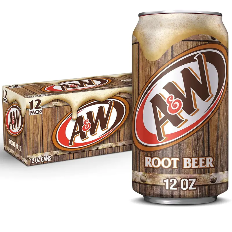 Root Beer Soda, 12 fl oz cans, 12 pack