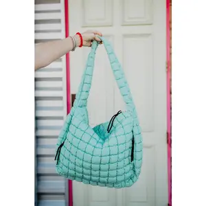 Mint Oversized Hobo Bag