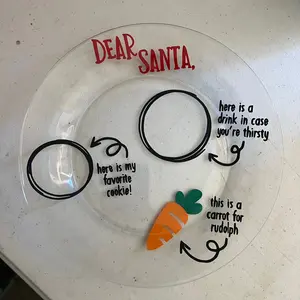 Santa plate