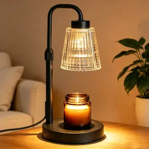 Adjustable Candle Warmer Lamp with Timer,Dimmable Candle Warmer for Jar Candles, Height Adjustable Wax Melts Warmer, Birthday Gifts for Women Mom, House Warming Gifts New Home Decor