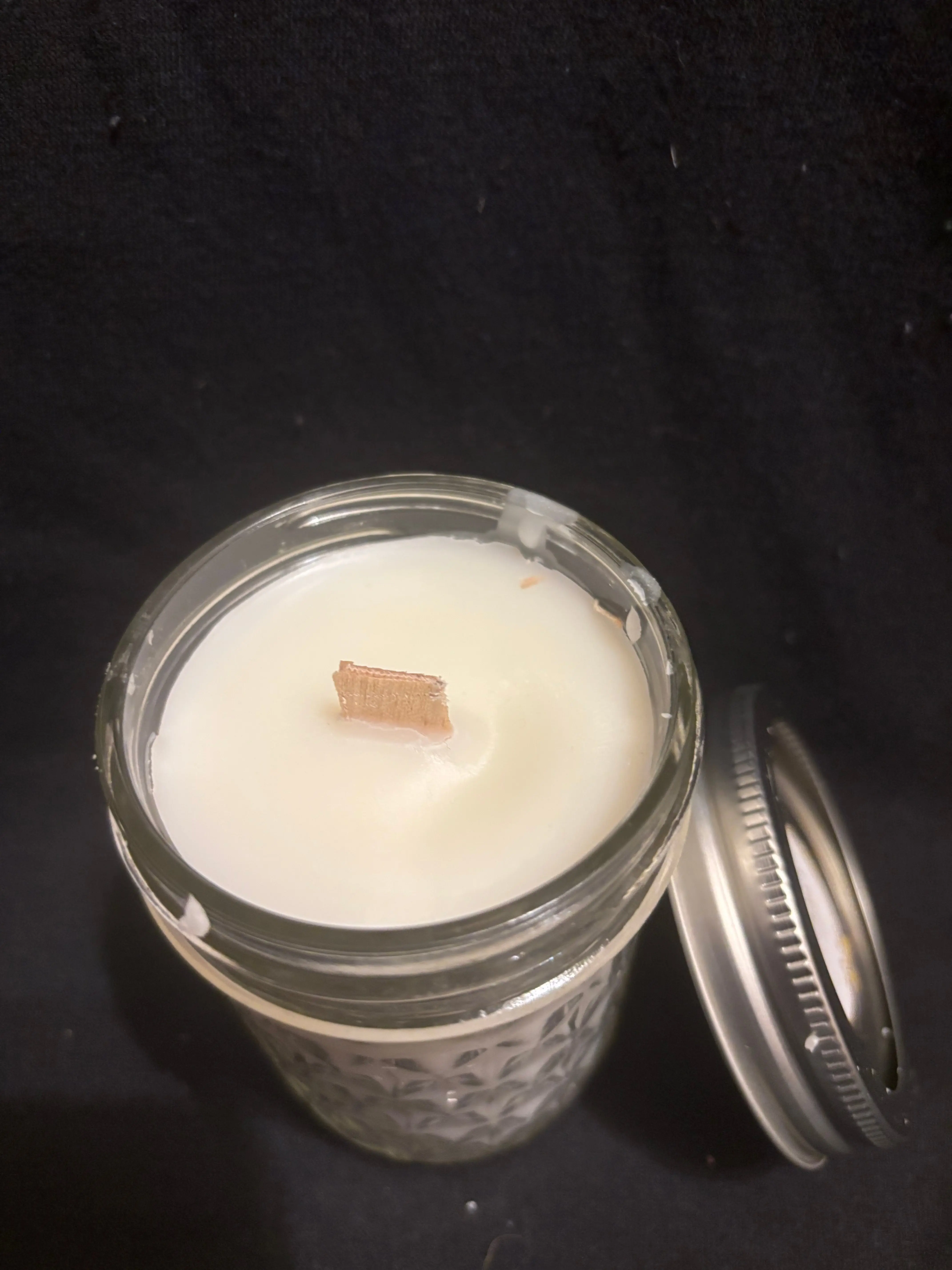 Peppermint Candle - 100g - Ideal for Relaxation & Mood Enhancement - Fragrance for Cleansing and Comfort