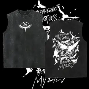 Washable vest Uchiha Sasuke & Naruto Anime Retro Vintage Oversize Washed  Streetwear Aesthetic Graphic Eyes Relaxed  Shirt Men Unisex Neck Soft Cotton Streetwear Clothes,  (Unisex)