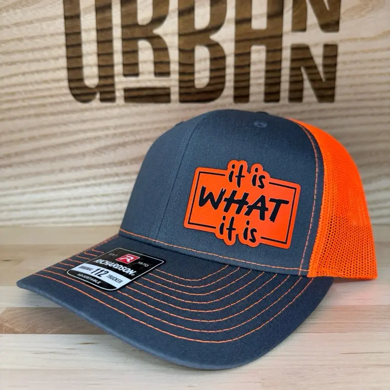 Hi Vis Orange with Neon Orange Patch