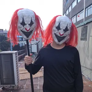 It Movie Pennywise Mask | Horror Cosplay Prop for Halloween & Haunted House