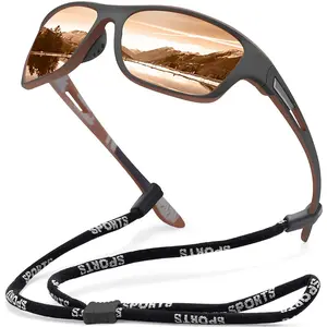 Outdoor Sport Fishing UV400 Protection Sunglasses green square