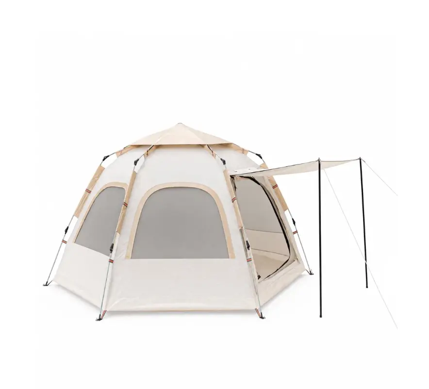 GVDV 2-3 Person Camping Tent, Instant Pop Up Tents for Camping- 60s Automatic Easy Setup Tent, Double-Layer Waterproof & Windproof Instant Tents for Hiking Backpacking