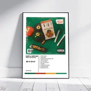 Treaty Oak Revival - Have A Nice Day Album Poster - Album Cover Poster - Music Gift - Music Wall Decor - Album Art
