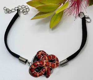 Normal Corn Snake Leather-style Bracelet