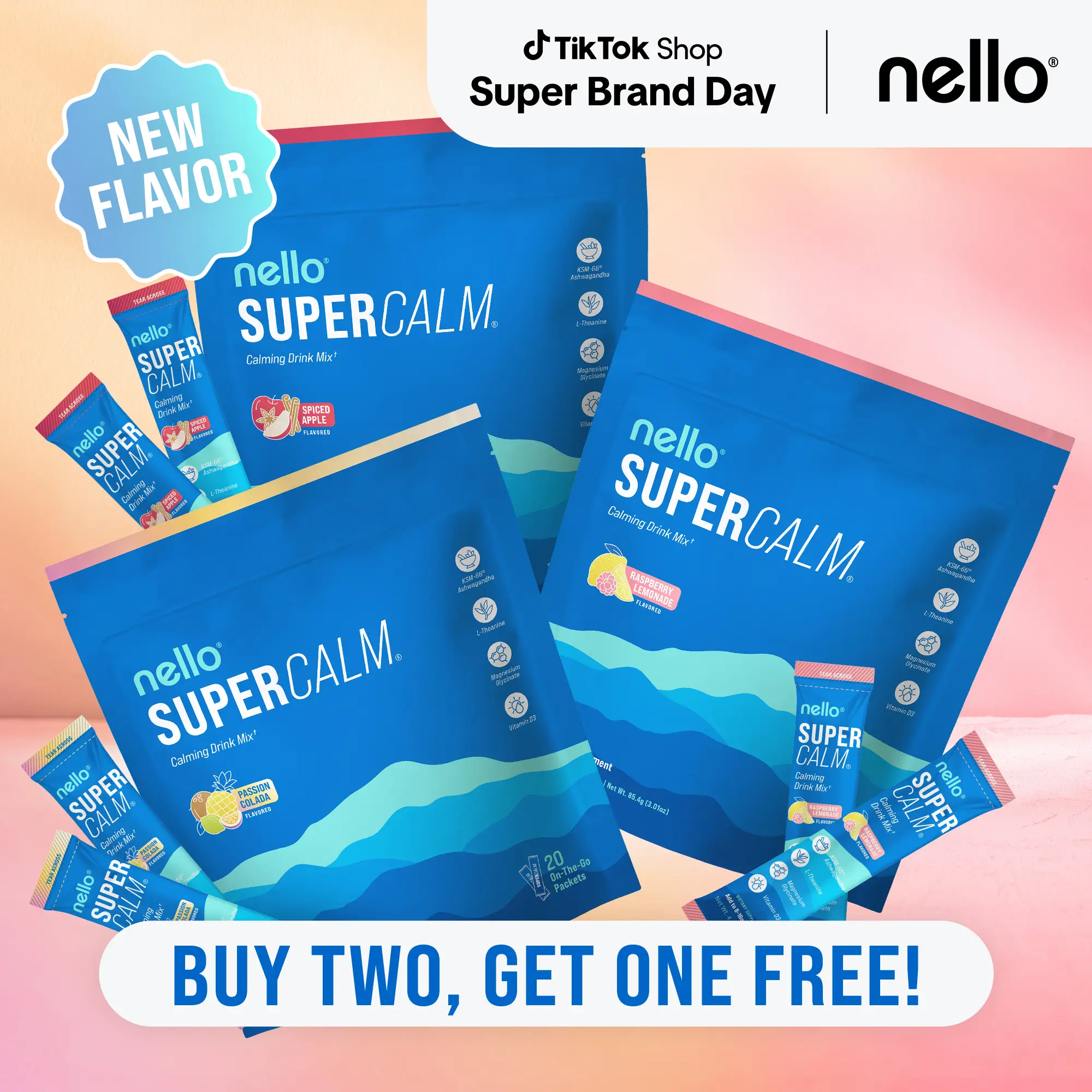 Supercalm Best Selling Flavors Bundle (3-Pack)