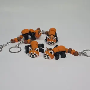 Red Panda Keychain