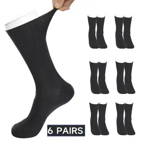 6 Pairs Diabetic Socks for Men & Women – Cushioned Support for Long Hours Standing, Outdoor Work, Daily Wear, Thoughtful Gift for Parents & Loved Ones, Perfect for Bestie Matching Soft Comfy Hosiery Minimalist