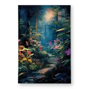 MWW C1ROAR23VDMR6H 2 x 3 ft. Against All Odds - Blue Outdoor Rectangle Area Rug for Home Decor