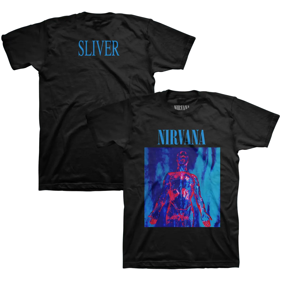 Nirvana Sliver Graphic T-Shirt, Vintage 90s Grunge Band Tee, Unisex Shirt, Sweatshirt, Hoodie