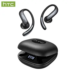 HTC NE63 Wireless Earphones, Bluetooth 6.0, low latency gaming, Hi-Fi sound quality, panoramic sound effect, noise cancellation, and high-definition calls. Suitable for studying, meetings, gaming, and sports