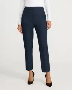 Express Editor Super High Waisted Straight Ankle Pant