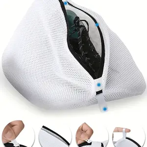 1pc Daily Shoe Wash Bag - Laundry Mesh Bag for Home & Washing Machine - Keep shoes free from scratches and wrinkles