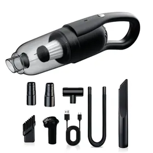 Cordless Car Vacuum High Power, 42000Pa/55W, RobustClean Mini Vacuum with Flexible Hose and Pet Brush, Portable Vacuum for Car Interior Home Cleaning Cleaner Automotive