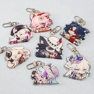 Honkai Star Rail character, new skin Acrylic Keychain, Backpack accessory.