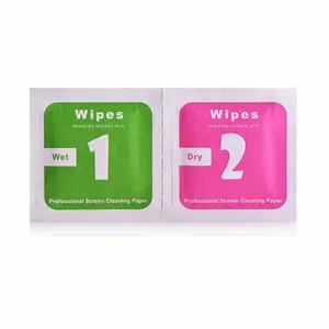 [NOT FOR SALE] Gift with Purchase, Mobile Phone Screen Wipes Dry Wet Removing fingerprints Cleaning Wipes