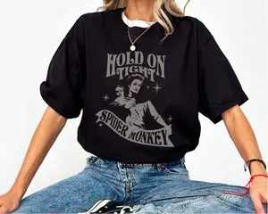 Hold On Spjder Monkey shirt, Hold On M0nkey shirt Casual Cotton