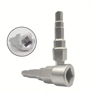 Pagoda-type wrench, step wrench, step head valve/pump ratchet square head screwdriver, suitable for valve stem bolts, Ratchet Socket Wrench
