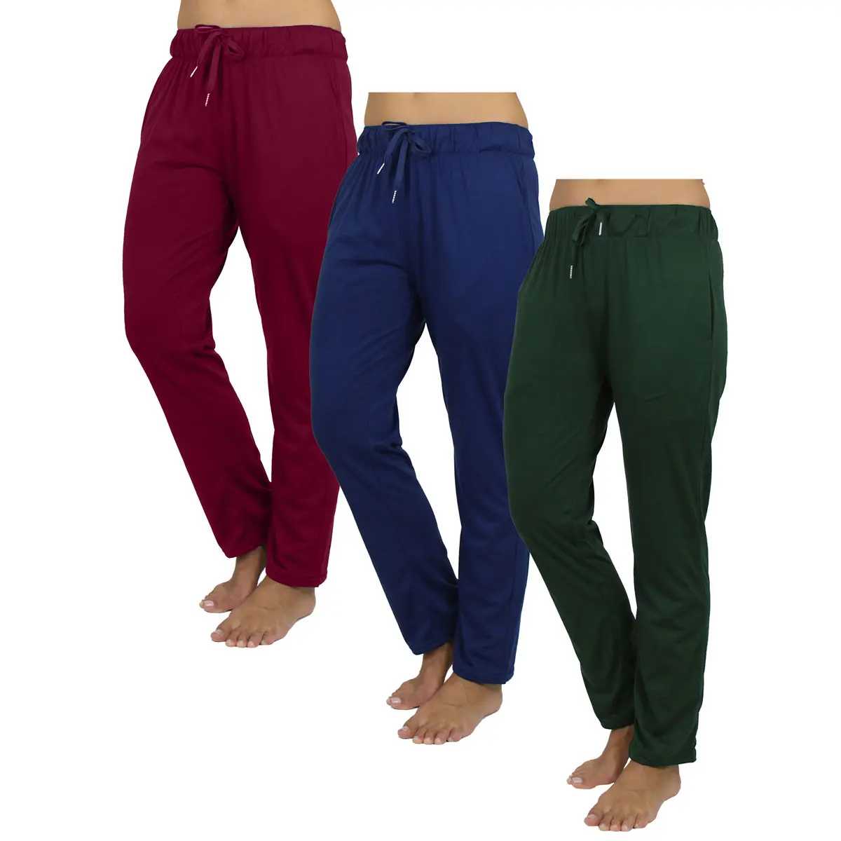 (3-Pack) Navy-Burgundy-Hunter