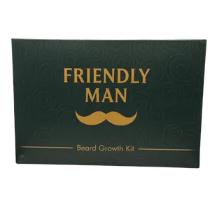 Friendly Man Beard Growth Kit - Clinically Proven Hair Care & Growth for Fuller Healthier Beards