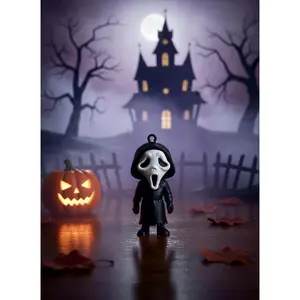 Ghostface Keychain: 3D Printed Horror Accessory