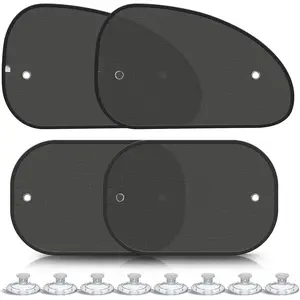 2026  Upgrade  Window Shades for Side Window(4 Pack), Window Shade for  with 8 Suction Cups,Sun Shade Side Window Can Blocks 99.98% UVR,Sun Shade for Window