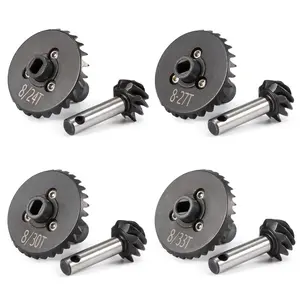CobraCrawler Overdrive Underdrive Helical Axle Gear Set 24/8T 27/8T 30/8T 33/8T for Axial SCX10 AR44 AR45 Capra Axle VS4-10 F9 Phoenix F10