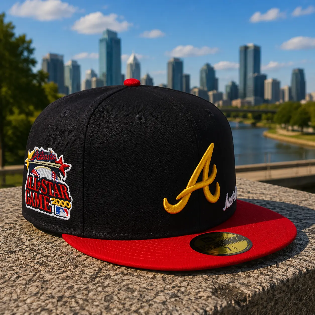 Atlanta Braves New Era x Just Don 2000 MLB All-Star Game 59FIFTY Fitted Hat