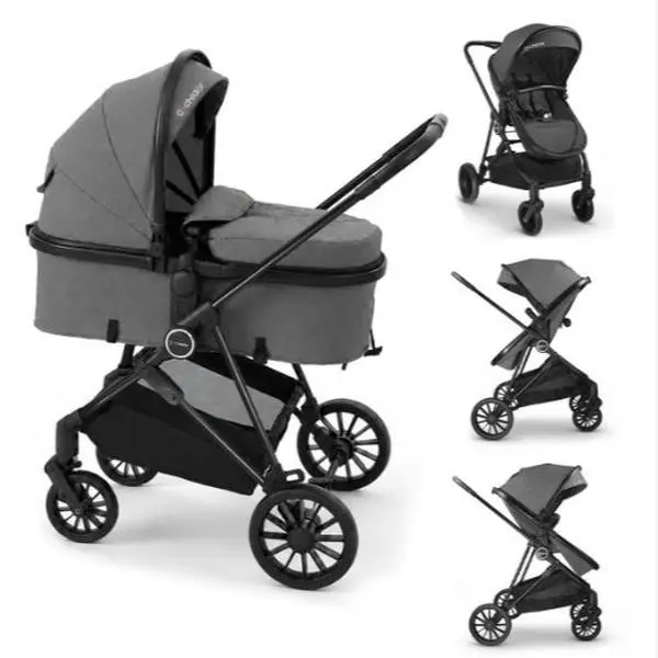 Cochildor Unisex Lightweight High-View Convenience Stroller for Infants - Aluminum Alloy Frame, 1-Click Fold, Universal Wheels, Adjustable Seat, Sunshade Canopy, Windproof Cover, 2 Modes (Sitting & Lying), Foldable Travel Stroller, Two Modes