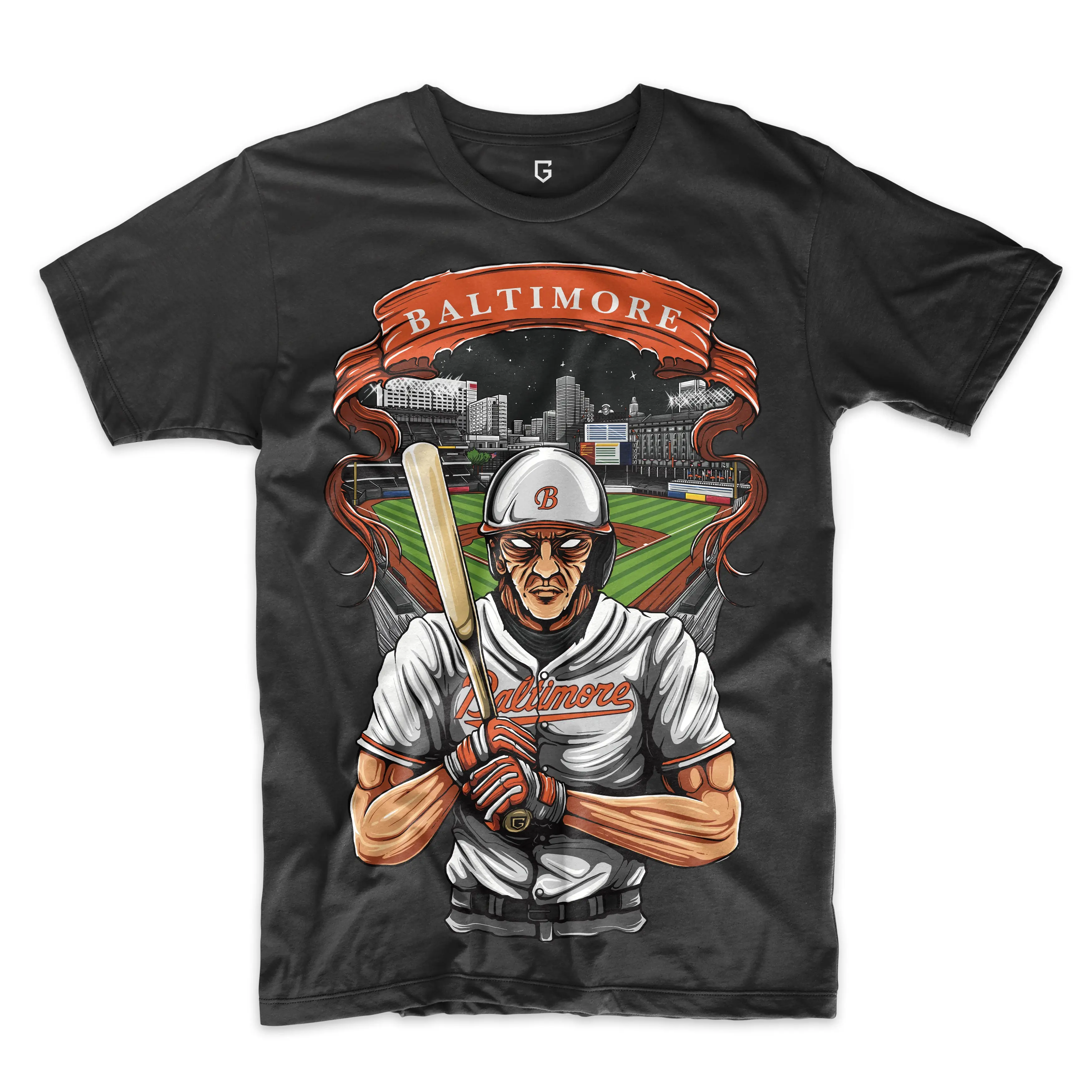 Baltimore Orioles Baseball Men's Graphic T-Shirt