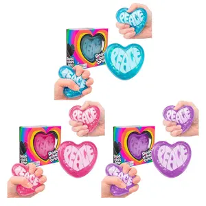 Love-shaped Daily Stress-relieving and Entertainment Toy with Soft Texture, Slow Rebound, and Fun Portability.