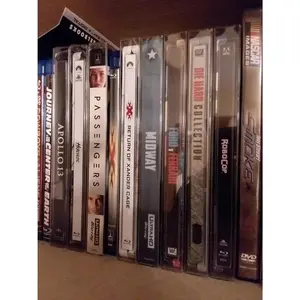 25 STEELBOOK Box Protectors Protective Sleeves Clear Plastic Cases / Covers G2