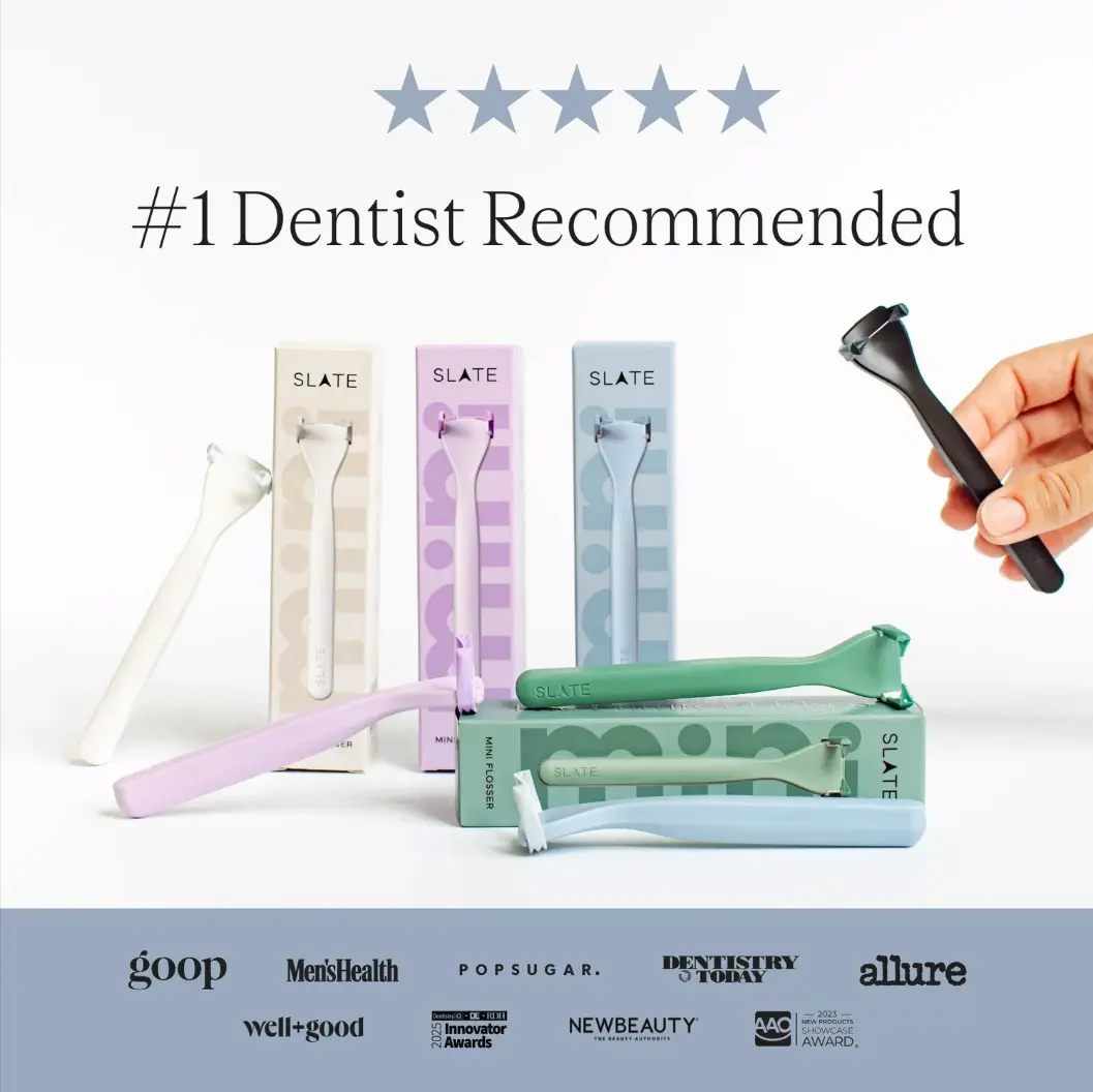 Slate Mini Flosser