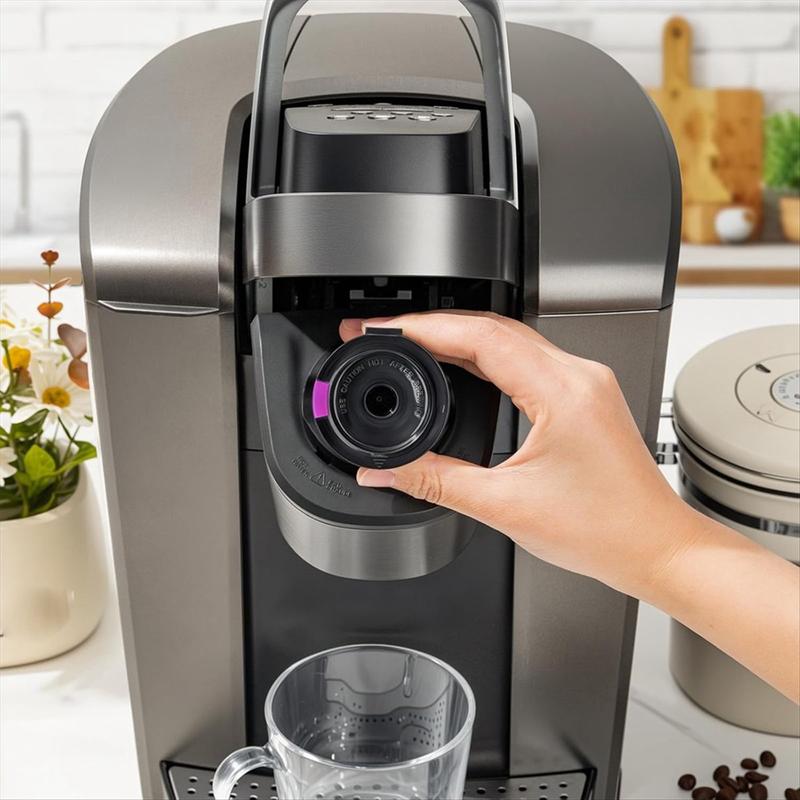 Reusable K Cups for K Mini, K Elite, K Classic, K Compact, K Latte, K Select and All 2.0 & 1.0 Coffee Makers 2PCS for Christmas New Year Home Use